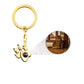 Animal photo key ring